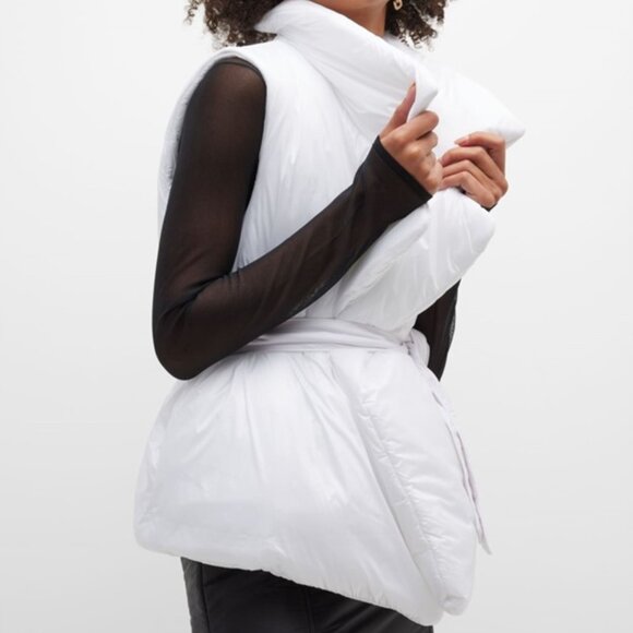 NORMA KAMALI SLEEPING BAG VEST NEW - Picture 4 of 7